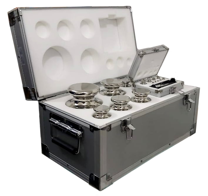 Batu Timbangan Stainless Steel Kelas F1 (Set) AT-F1 1mg – 10kg