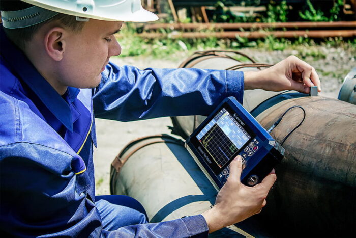 Alat Uji Ketebalan Material Ultrasonic Flaw Detector NOVOTEST UD3701 - Image 9