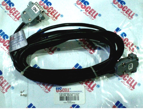 Sensor Timbangan CABLE RS232 - INDICATOR - US CB-RS 8/9A - 2.5M