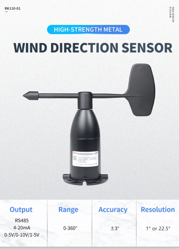 Sensor Kecepatan Angin RK110-01B Wind Direction Sensor - Image 11