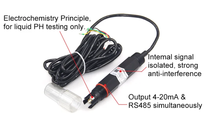 Sensor Kualitas Air RK500-12 Liquid PH Sensor Water Quality Monitoring Sensor - Image 13