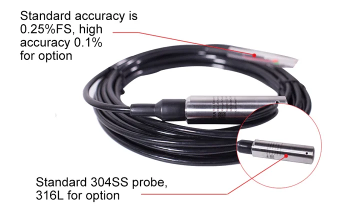 Sensor Level Air RKL-01 Submersible Liquid Level Transmitte Submersible Water Level Sensor - Image 8