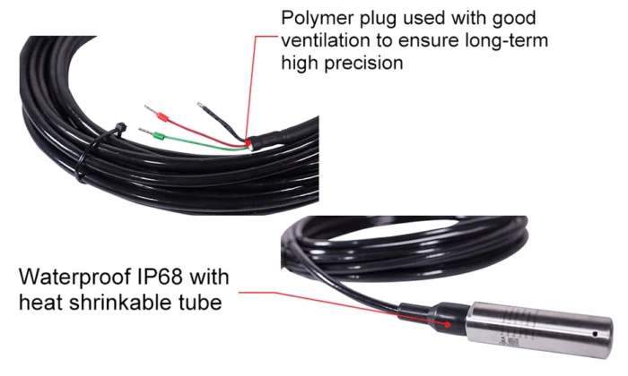 Sensor Level Air RKL-01 Submersible Liquid Level Transmitte Submersible Water Level Sensor - Image 10
