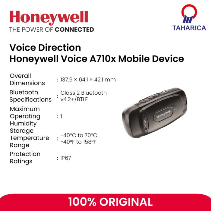 Perangkat Suara dan Headset Honeywell Voice A710x Mobile Device - Image 2