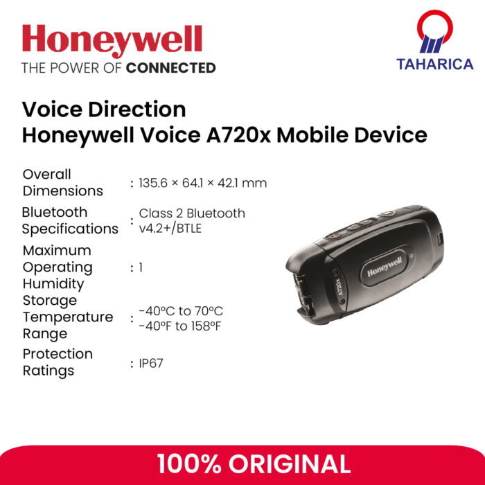 Perangkat Suara dan Headset Honeywell Voice A720x Mobile Device - Image 2