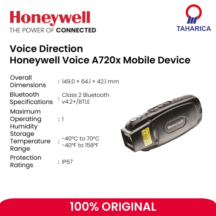Perangkat Suara dan Headset Honeywell Voice A730x Mobile Device - Image 2