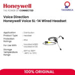 Perangkat Suara dan Headset Honeywell Voice SL-14 Wired Headset - Image 2