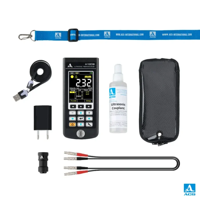 alat ukur ketebalan logam A1209 Ultrasonic Thickness Gauge