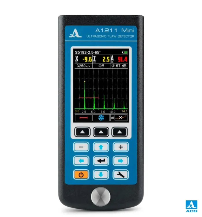 A1211 Mini Flaw Detector alat deteksi kerusakan logam