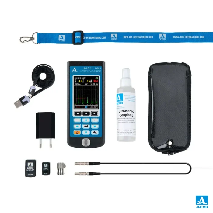 A1211 Mini Flaw Detector alat deteksi kerusakan logam