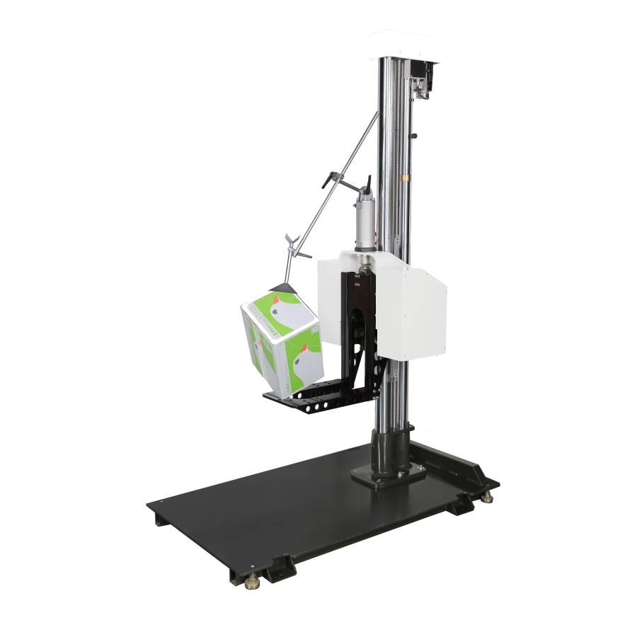Alat Uji Jatuh Product Serial : QC-113APneumatic Type Drop Tester Confirm to ASTM D5276, GB/T 4857.5, CNS-2999, ISTA 1A Standard
