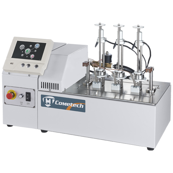 Alat Uji Defleksi Panas Product Serial : QC-662BVicat Heat Deflection Tester Confirm to ASTM D648 ISO 75-1 Standard