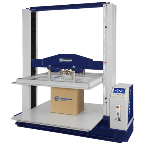 Alat Uji Kompresi Kotak Product Serial : QC-121M2F121M2F-Box Compression tester Confirm to ISO 12048、ISO 2872、ASTM D4169、TAPPI T804、GB T4857-4、JIS-Z-0403-2、ASTM D642、GBIT 16491、DIN 55440-1 Standard