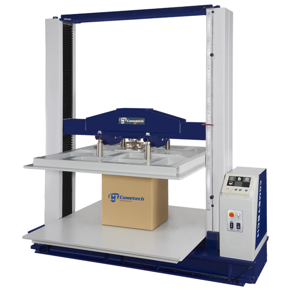 Product Serial : QC-121D2121D2-Box Compression tester Confirm to ISO 12048、ISO 2872、ASTM D4169、TAPPI T804、GB T4857-4、 JIS-Z-0403-2、ASTM D642、GBIT 16491、DIN 55440-1 Standard
