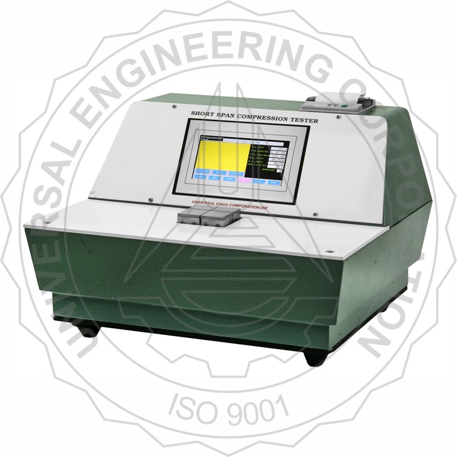 Alat Uji Instrument SHORT SPAN COMPRESSION TESTER (TOUCH SCREEN - HMI DISPLAY) UEC-1028