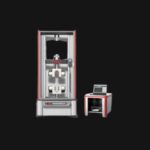 Mesin Uji Tarik Logam Universal Elektronik 200/300KN dengan Hydraulic Flat Push Grip