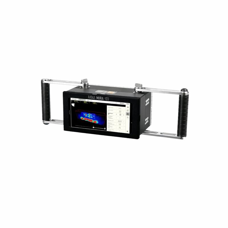 A1040 MIRA 3D PRO – Ultrasonic Concrete Tomograph Aperture Lebar untuk Inspeksi Beton Ekstra Dalam (3D FMC/TFM)